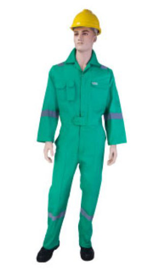 Reflective Coverall - Green